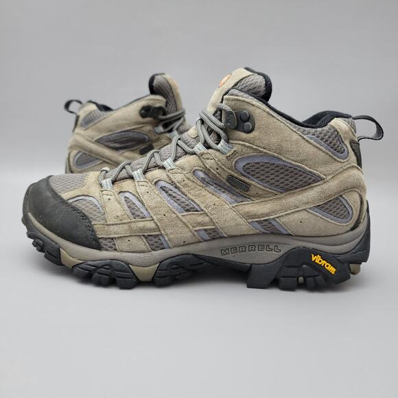 Merrell Women's Moab 2 Mid WP Hiking Size 11 Granite J06054 - Picture 3 of 16